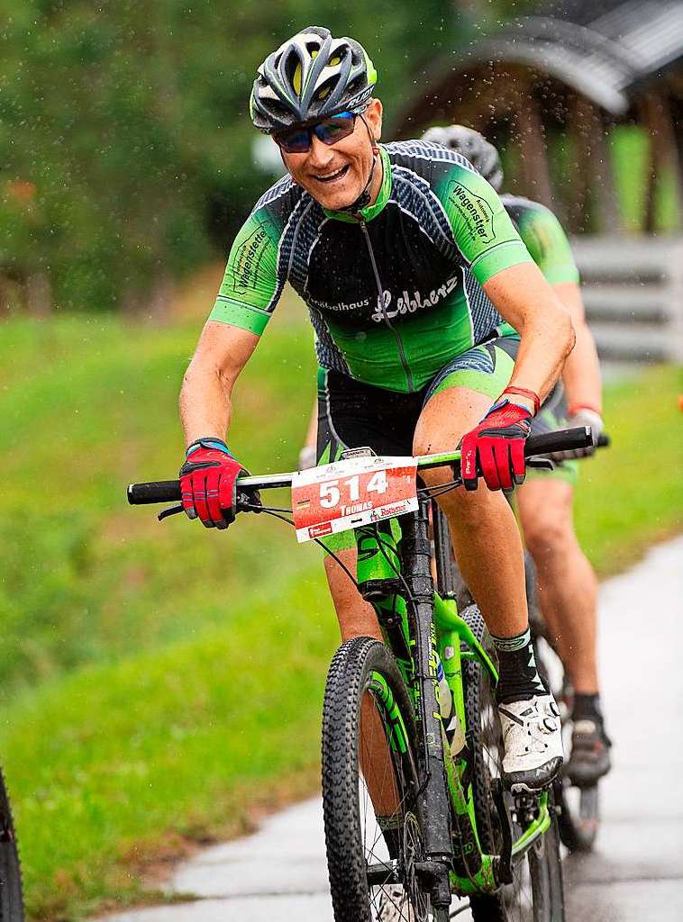 Profis und begeisterte MTB Amateure auf der Strecke bei Holzschlag