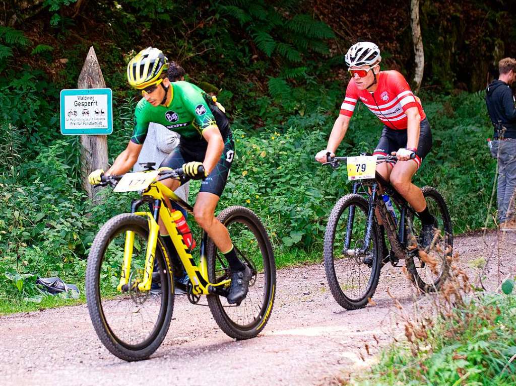 Der Felsentrail beim Schlchtsee darf nur alle zwei Jahre befahren werden - Begleitmotorrder haben Verbot.