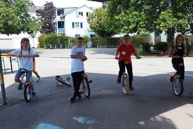 Im Weiler Familienzentrum Wunderfitz sind junge Artisten unterwegs