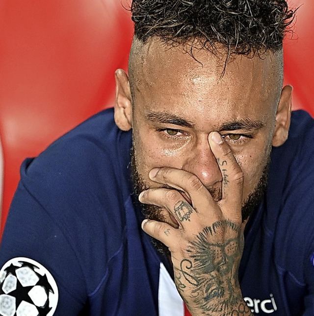 Neymar &#8211; enttuscht und traurig  | Foto: Michael Regan (dpa)