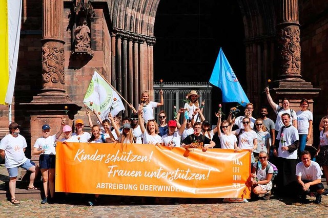 Das Freiburger Mnster  war dieses Jah...e-Tour mit mehr als 100 Teilnehmenden.  | Foto: Pro Life