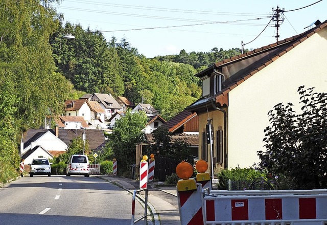 An der Lieler Strae in Riedlingen laufen die Arbeiten bereits.  | Foto: Herbert Frey