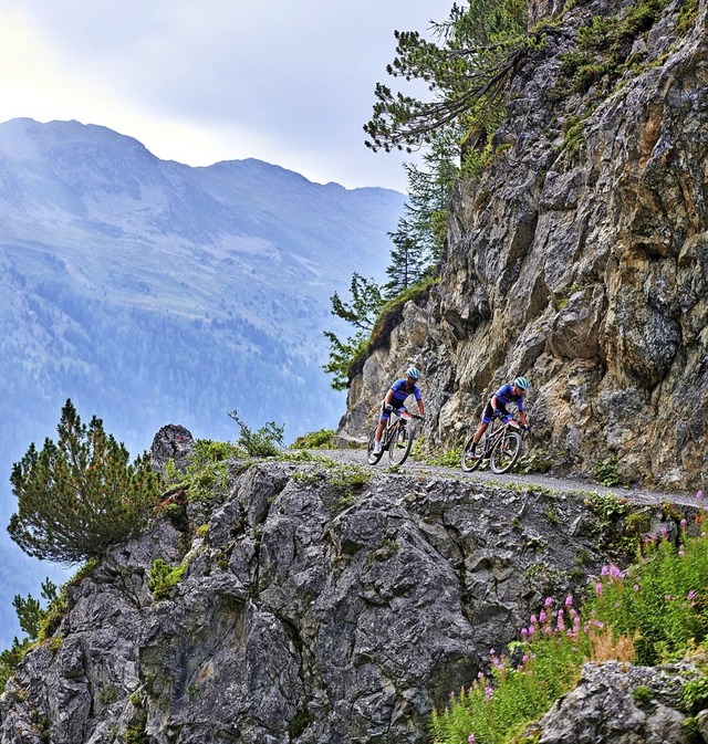 Fehlermachen verboten: Steuerkunst und...nabschnitten beim Swiss Epic gefragt.   | Foto: MARIUS_HOLLER