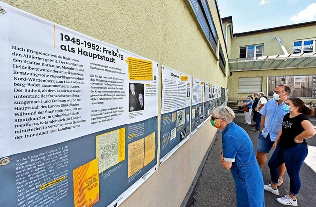 Das Staatsarchiv an der Colombistrae ...Hinterhof Einblicke in seine Sammlung.  | Foto: Michael Bamberger