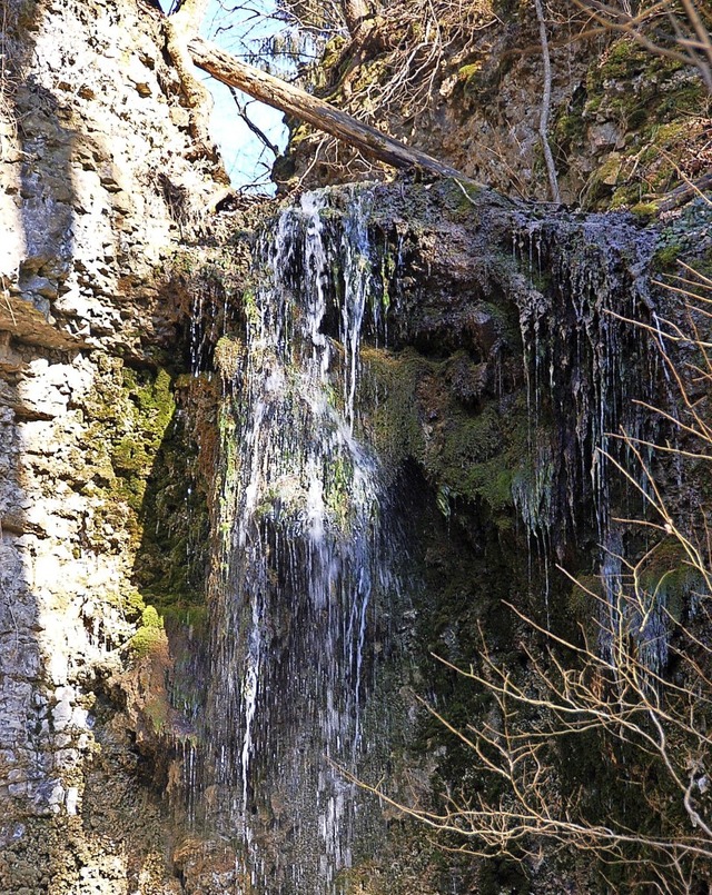 Ein Wasserfall in den Wutachflhen   | Foto:  Jutta Binner-Schwarz