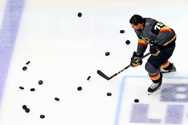 &#8222;Das ist stark&#8220;: Eishockeyspieler Ryan Reaves  | Foto: BRUCE BENNETT (AFP)