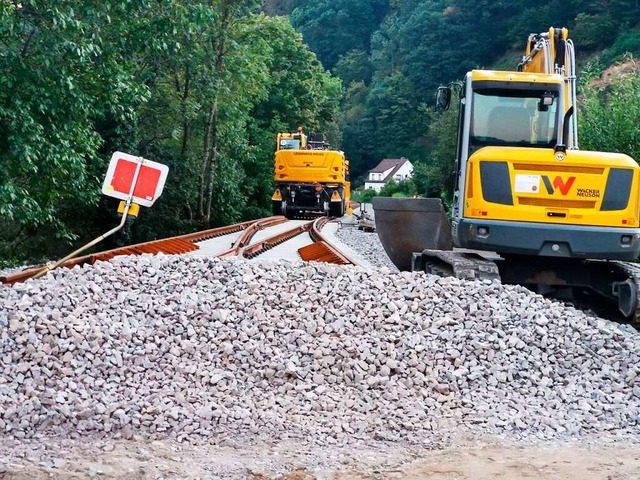 Dieses Bild entstand gegen 20 Uhr west... die Arbeiter schon Feierabend hatten.  | Foto: Patrik Mller