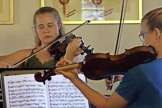 Vier junge Musikerinnen trotzen Corona