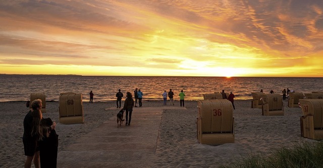 Noch einmal einen Sonnenuntergang ber..., aber ohne Hilfe schwer umzusetzen.    | Foto: Christoph Worsch via www.imago-images.de