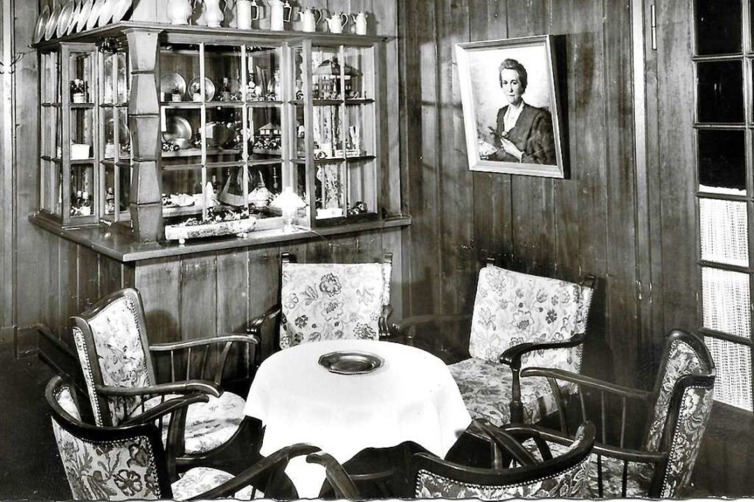 Das Kaffeestuben-Flair der 50er Jahre ...; das teils  bis heute erhalten blieb.  | Foto: Hans Sigmund