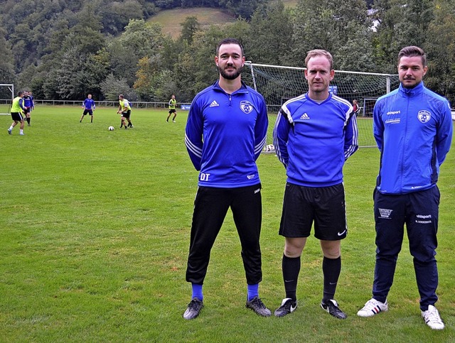 Beim Training in Obersimonswald: Co-Tr...rtlicher Leiter der Spielgemeinschaft   | Foto: Nikolaus Bayer