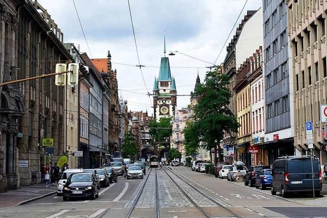 Mann scheitert bei Raubberfall in der Freiburger Innenstadt