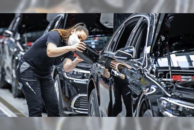 Eine neue Fabrik fr das neue Daimler-Flaggschiff