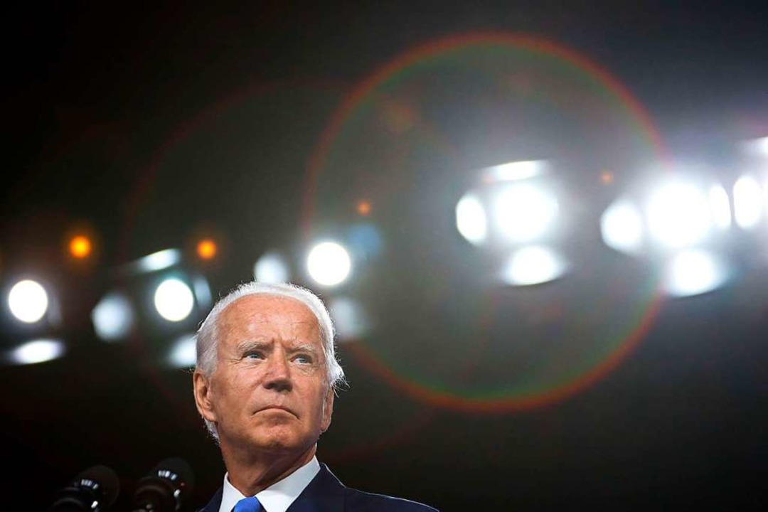 Biden will zeigen, dass er mit Empathie einen kann.  | Foto: ALEX WONG (AFP)