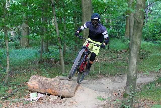 Der Hexentrail fhrt von der Luisenhh...Horben nach Merzhausen zum Sportplatz.  | Foto: Jannik Jrgens