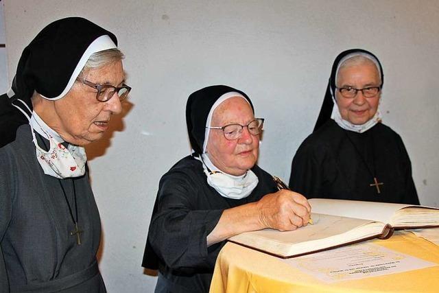 Die drei letzten Heitersheimer Heilig-Kreuz-Schwestern gehen in Ruhestand
