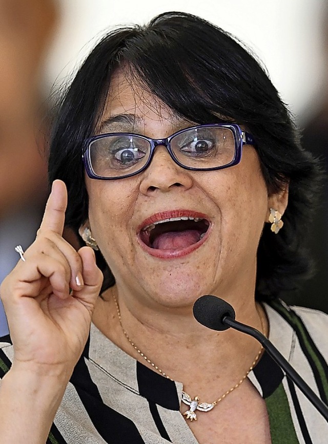 Frauenministerin Damares Alves  | Foto: AFP