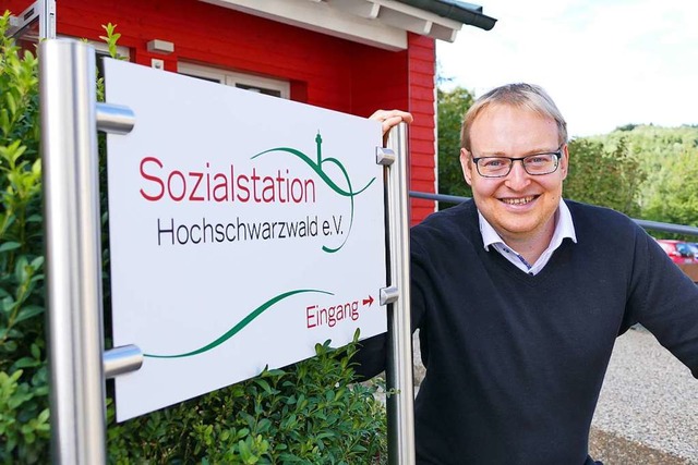 Felix Vogelbacher, Geschftsfhrer der Sozialstation Hochschwarzwald  | Foto: Tanja Bury