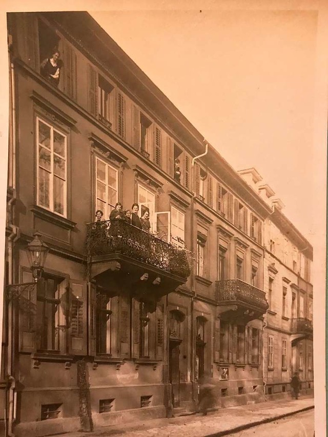 Das Haus in der Colombistrae 11 wurde...ren Schwester Mathilde Eichtersheimer.  | Foto: Privat