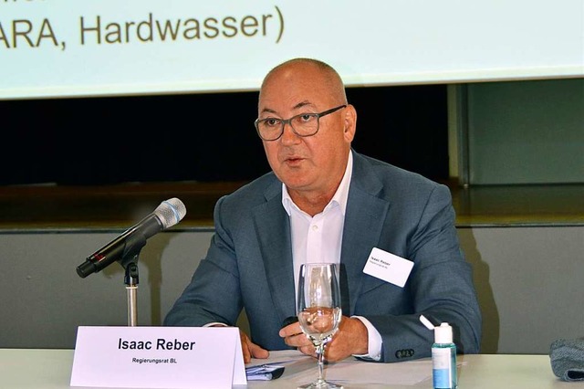 Isaac Reber  (Grne), Vorsteher der Ba...m Projekt gute politische Chancen ein.  | Foto: Kanton Basel-Landschaft