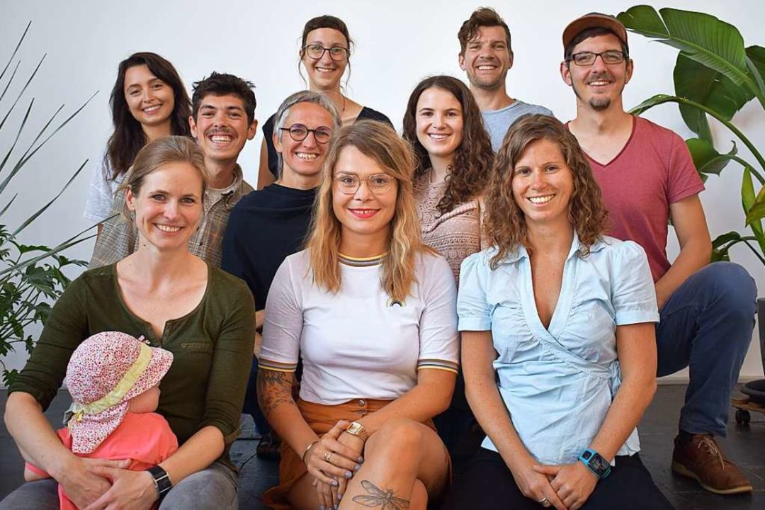 Das Team von Wetell, dem nachhaltigen Mobilfunktarif aus Freiburg.  | Foto: Wetell