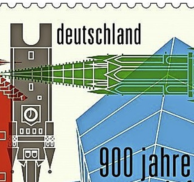 Die Jubilums-Sonderbriefmarke zu Frei...tt) hat bei weitem nicht nur Freunde.   | Foto: Deutsche Post