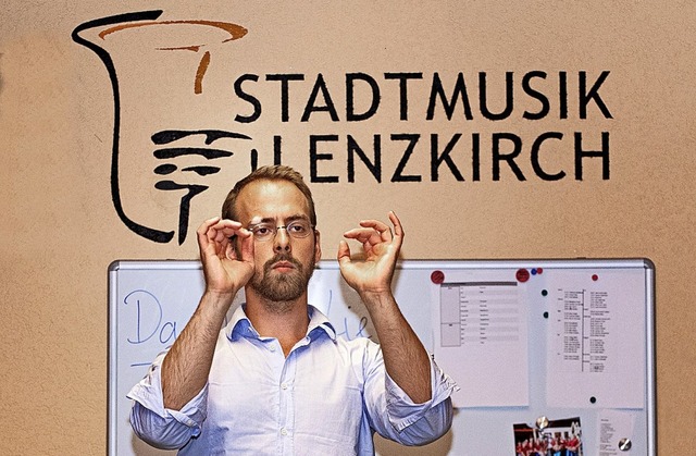 Blint Takcs, der neue  Dirigent der Stadtmusik    | Foto: Wolfgang Scheu