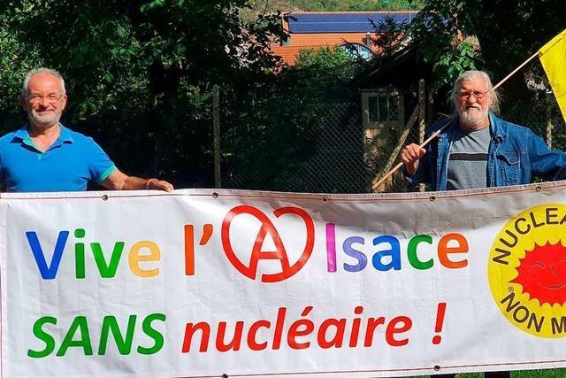 Atomkraftgegner aus der Region gegen neue Pläne für Fessenheim