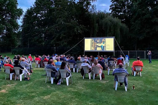 Am 10. Juli hatte das Open-Air-Kino im...chenende endet  das Sommer-Kino 2020.   | Foto: Koki-Breisach
