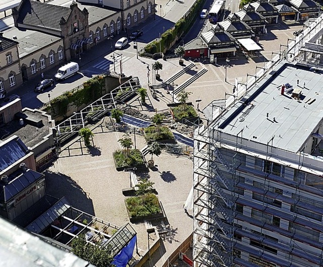 Der &#8222;neue&#8220; Bahnhofsplatz  | Foto: Peter Gerigk