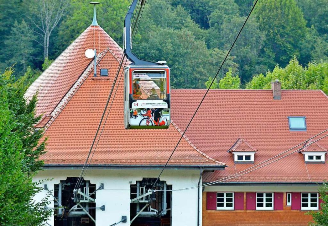 Wenn die Gondeln nicht mehr in die Sta...re aus bis zu 67 Metern Hhe befreien.  | Foto: Michael Bamberger