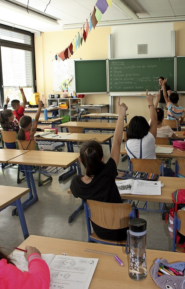 Motiviert sind die Schulkinder, die in...lfingen an der Lernbrcke teilnehmen.   | Foto: Gabriele Fssler