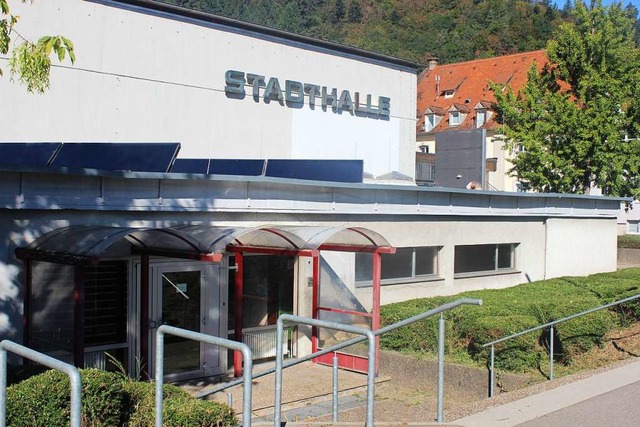 Die Waldkircher Stadthalle  | Foto: Bernd Fackler