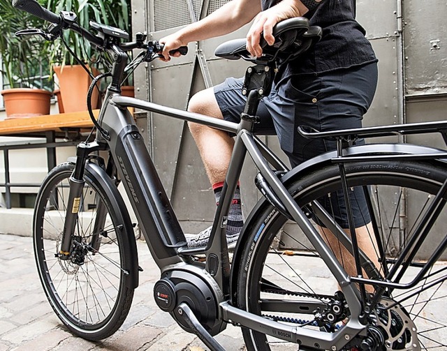 Immer mehr E-Bikes und Pedelecs auf de...en, aber Reparaturen dauern oft lange.  | Foto: Robert Gnther (dpa)