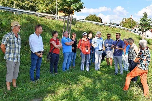 Das Lrracher Neubaugebiet Neumatt-Brunnwasser kommt spter als geplant