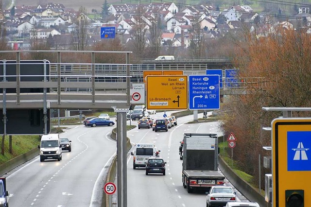 Die Kreuzung der B 317 im Hasenloch in...te lange Planungszeit von acht Jahren.  | Foto: Peter Gerigk