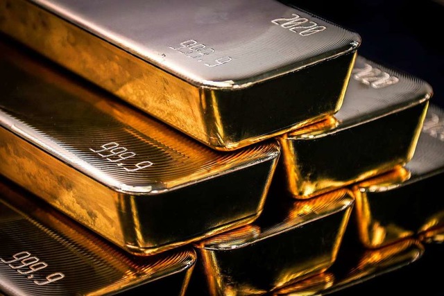 Als Beimischung zur Geldanlage empfehlen Experten Gold.  | Foto: DAVID GRAY (AFP)