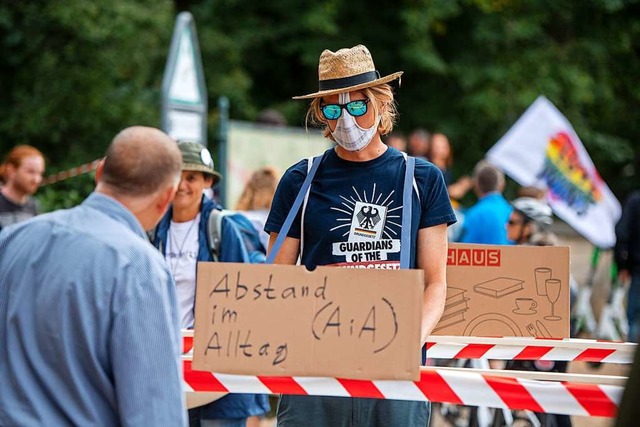 Demonstration in Berlin (Symbolbild)  | Foto: Christophe Gateau (dpa)