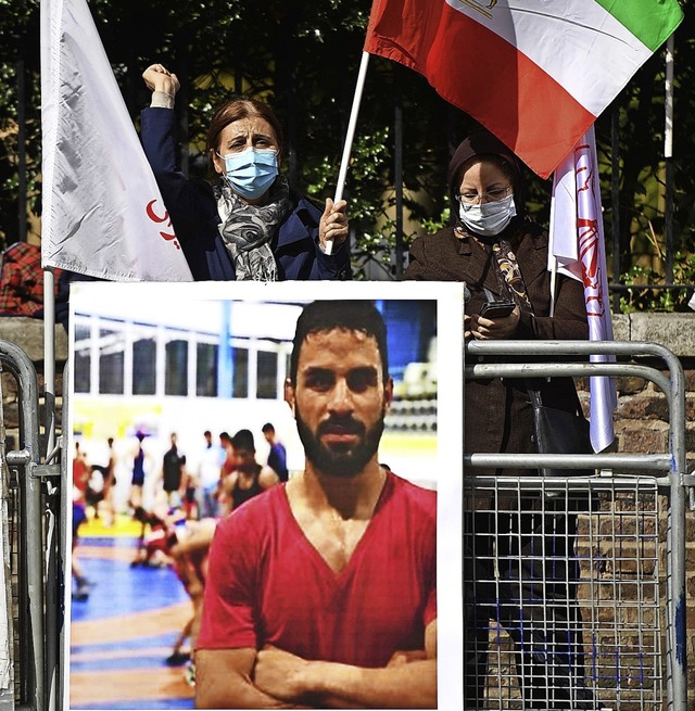 Der Protest gegen die Hinrichtung von Navid Afkari war erfolglos.  | Foto: JUSTIN TALLIS (AFP)