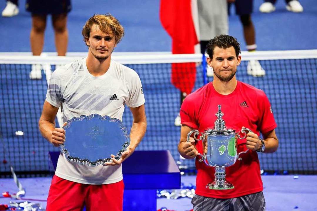 Thiem ist der erste Grand-Slam-Champio...Rafael Nadal oder Roger Federer heißt.  | Foto: AL BELLO (AFP)
