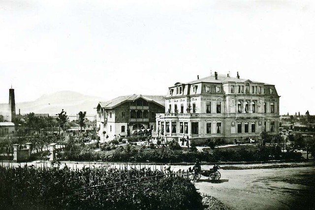 Von Gottlieb Theodor Hase stammt  dies...nahme des Freiburger Weinschlsschens.  | Foto: Gottried Theodor Hase (Augustinermuseum)