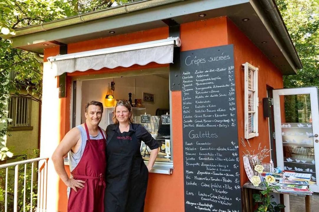 Lilli Junker und Anthony Martinez habe...pro in der Gnterstalstrae erffnet.  | Foto: Alexander Ochs
