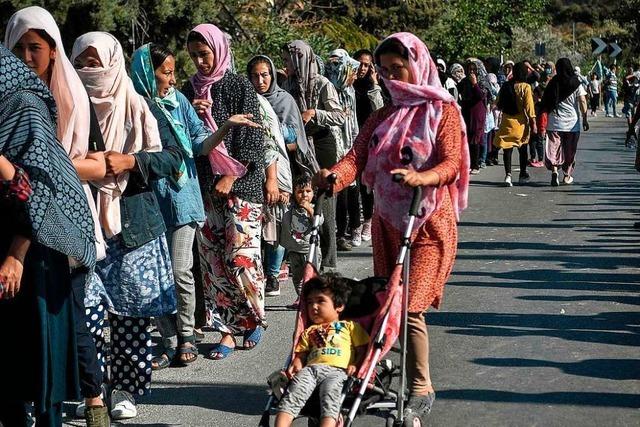 Bundesregierung will schnell ber Aufnahme von Flchtlingen aus Moria entscheiden