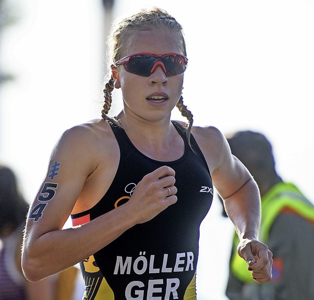 Ihren Einzellauf gewann Katharina Mller dank ihrer luferischen Strke.  | Foto: Jrg Schler