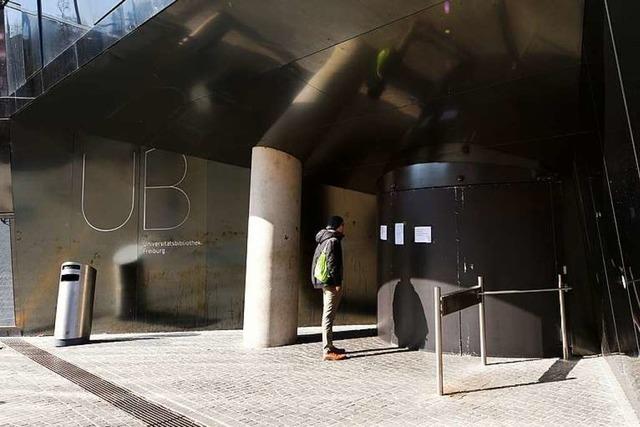 Unibibliothek in Freiburg bleibt am Donnerstag geschlossen