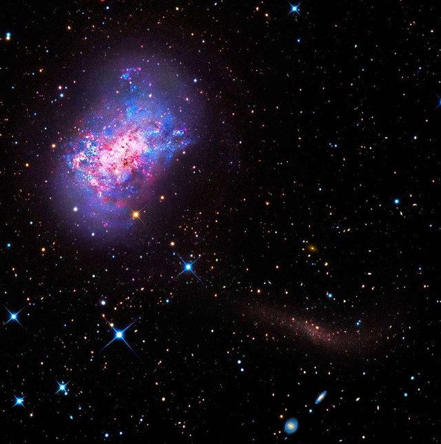 Eine Galaxie im Weltall  | Foto: GaBany, Martnez-Delgado