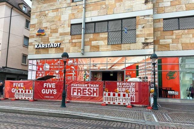 In Freiburg eröffnet im Herbst eine Filiale der Burgerkette Five Guys