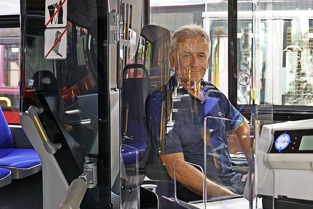 Plexiglas schützt Busfahrer nicht nur gegen das Virus