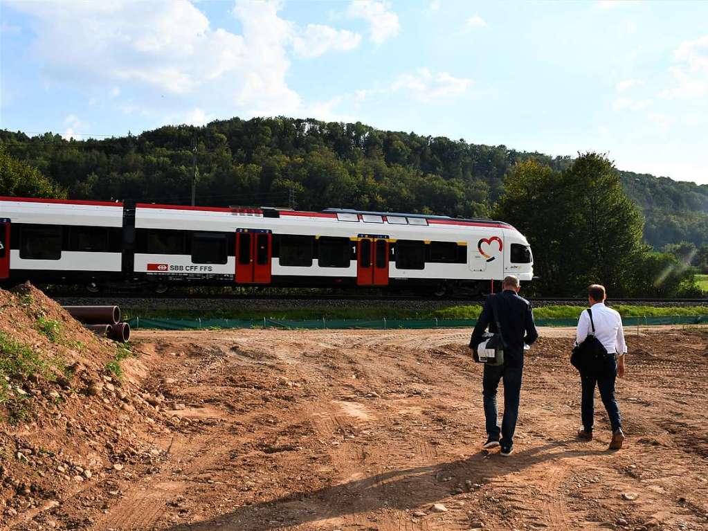 Impressionen von der BZ-Hautnah-Bauplatzbegehung