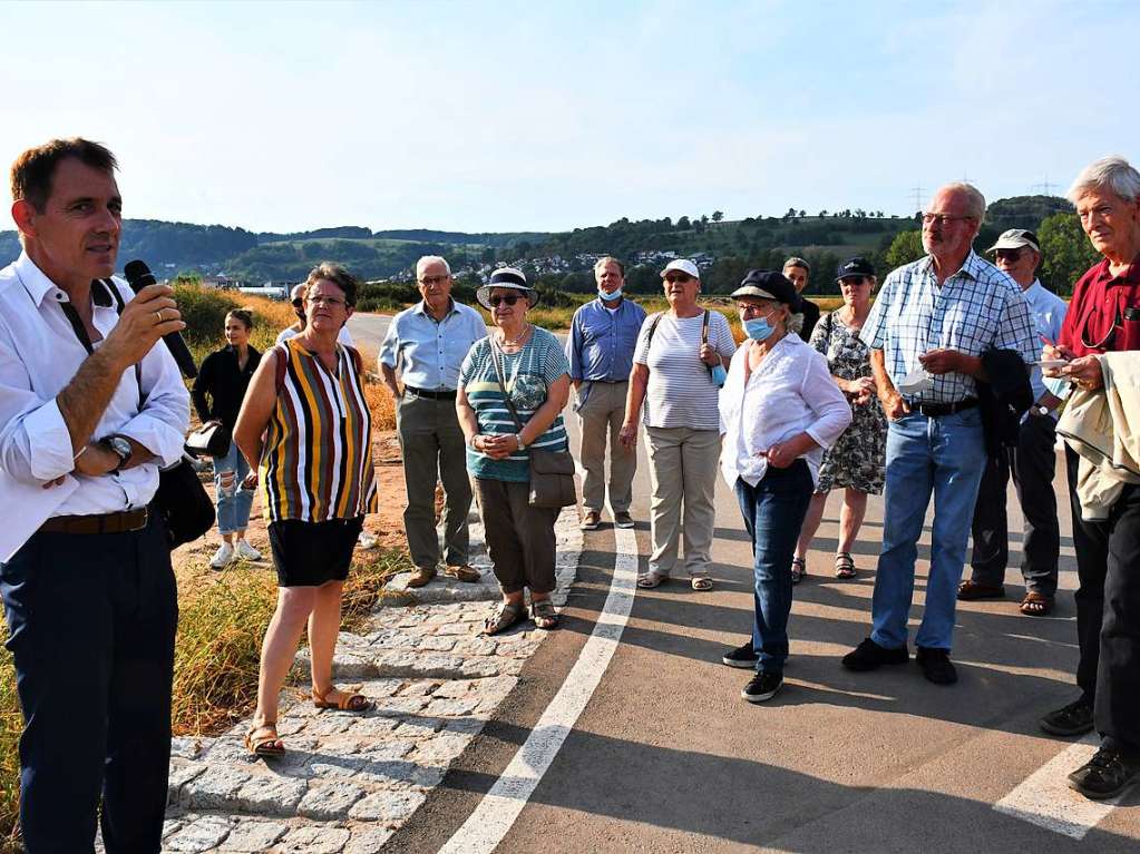 Impressionen von der BZ-Hautnah-Bauplatzbegehung